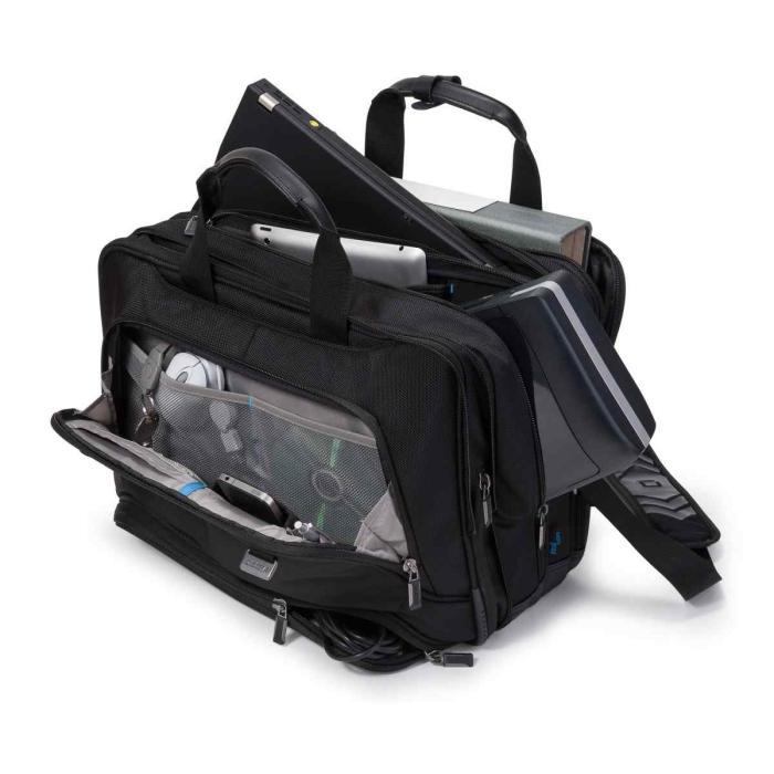 Torba do laptopa Dicota TopTraveler Twin PRO 14-15.6 (black) [D30844-RPET]