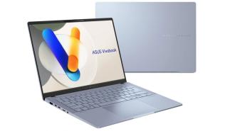 Asus Vivobook S14 OLED [S5406SA-QD005W] 8-Core Intel Ultra 7 256V /14 2880x1800 błyszcząca OLED 120Hz / 16GB / 512GB / Intel Arc / pk / 1.3kg / Win11Home (niebieski)