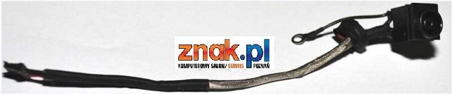 Gniazdo zasilania GNL194 z kablem do wtyczki 6.5x4.4mm do notebooków Sony VPC-EA M970, VPCEB, PCG 71211M [015-0101-1513-A]