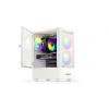 Krux Vako RGB White (szkło hartowane) (2xUSB 2.0, 1xUSB 3.2 Gen1) (2x2.5, 1x3.5, 1x3.5/2.5) [KRXD005]