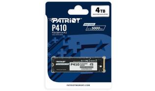 Patriot Viper P410 4TB SSD M.2 2280 PCIe Gen4x4 NVMe 1.4 (1280TB TBW) (5000/4500 MB/s) [P410P4TBM28H]