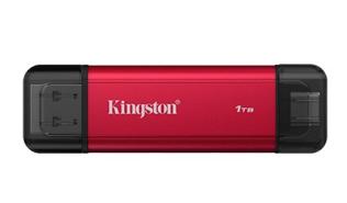 Kingston Dual Portable 1TB SSD USB-A 3.2 Gen2 10 / USB-C 3.2 Gen2 10Gb (1050/950MB/s) (czerwony) [SPSD/1TB]