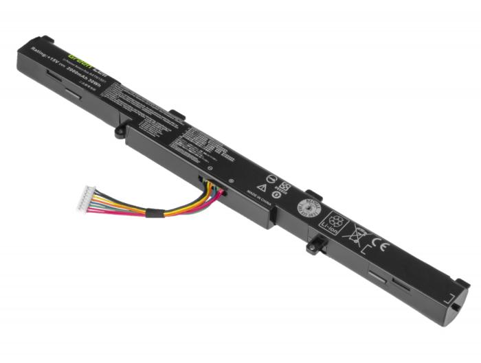 Green Cell bateria A41N1501 do Asus ROG GL752 GL752V GL752VW, Asus VivoBook Pro N552 N552V N552VW N552VX N752 N752V N752VX, 15V 2000mAh [AS59]