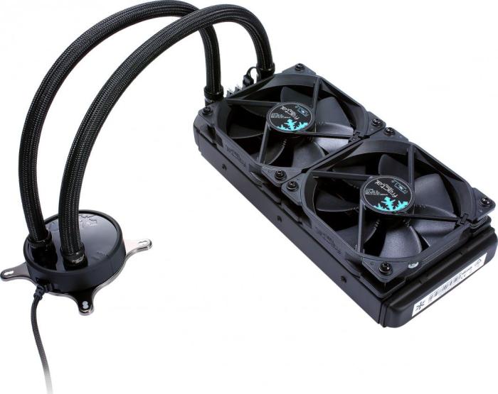 Fractal Design Celsius S24 Blackout (chłodzenie wodne) (2x120 mm, 4-pin PWM) [FD-WCU-CELSIUS-S24-BKO]