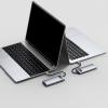 Baseus CAHUB-CX0G USB-C (3xUSB 3.0, 1xUSB-C PD 100W, HDMI 4K)