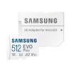 Secure Digital 512GB Samsung Micro SDXC EVO Plus Class 10 UHS-I U3 A2 V30 + adapter (130/100MB/s) [MB-MC512KA/EU]