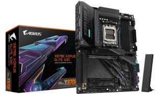 Gigabyte X870E AORUS ELITE X3D (AMD X870E) [AM5, 4xDDR5 do 9000MHz, (HDMI 2.1) (4xM.2, 1xPCIe 5.0 x16, 1xPCIe 4.0 x16 (x4), 1xPCIe 3.0 x16 (x2)), WiFi 7, BT 5.4, ATX]