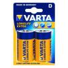 Bateria Varta Longlife Extra LR20, D (2 szt.) [4120101412]