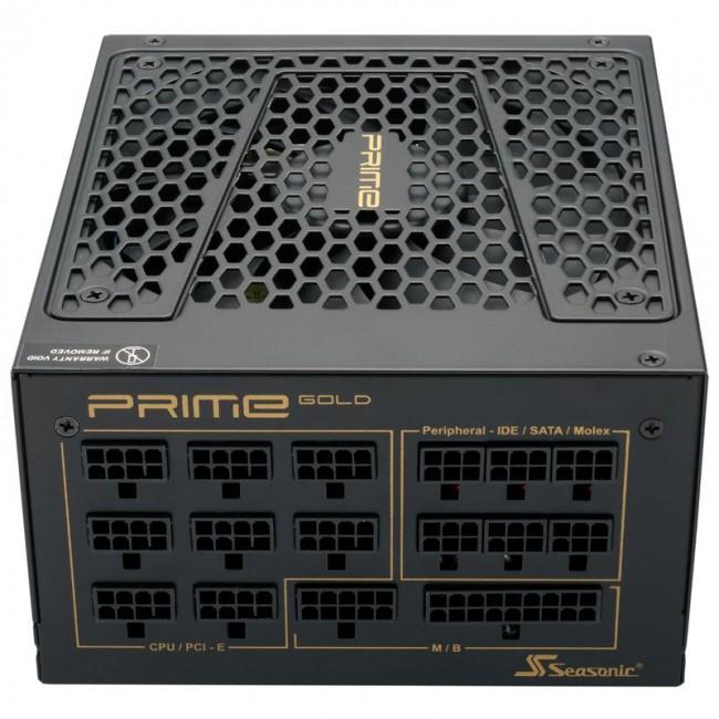 Seasonic Prime Gold (1300W) (1x135mm) Modularny 80+Gold (CPU 2x4+4) (PCI-E 12x6+2) (5xMolex, 12xSATA) [SSR-1300GD]