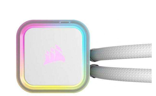 Corsair iCUE H150i RGB ELITE White (3x120 mm, RGB) [CW-9060079-WW]