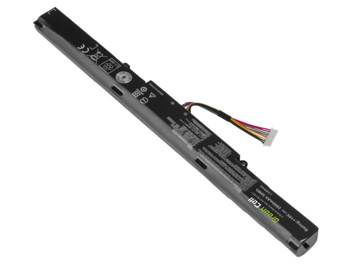Green Cell bateria A41N1501 do Asus ROG GL752 GL752V GL752VW, Asus VivoBook Pro N552 N552V N552VW N552VX N752 N752V N752VX, 15V 2000mAh [AS59]