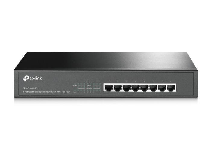 TP-Link Switch PoE 8x 10/100/1000Mbps [TL-SG1008MP]