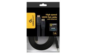 Gembird Kabel HDMI M / HDMI M v2.0 Flat (płaski) (1.8 m) [CC-HDMI4F-6]