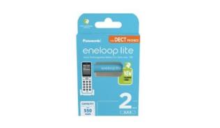 Panasonic Eneloop Lite akumulatory LR03, AAA 550mAh (2 szt.) [BK-4LCCE/2DE]