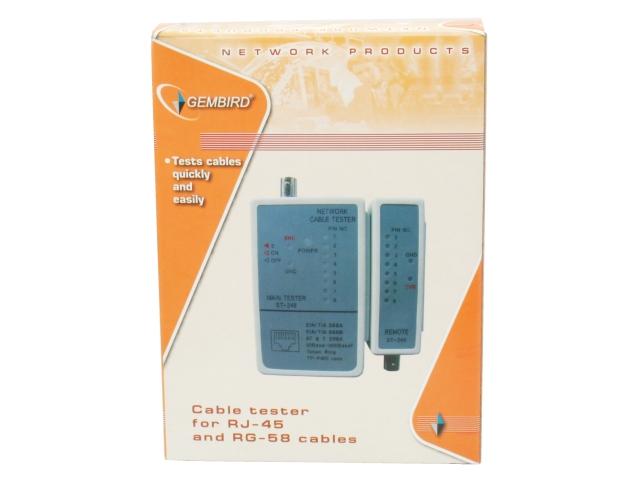 Gembird tester kabli RJ-45, RG-58 [NCT-1]