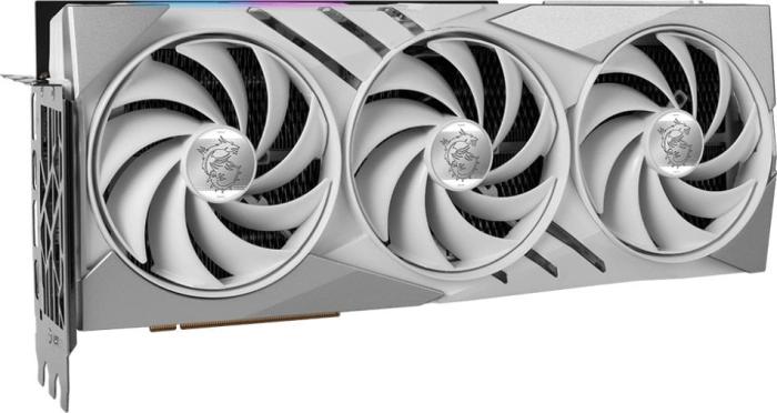 GeForce PCI-E RTX4080 Super MSI 16GB GDDR6X Gaming X Slim White [GeForce RTX 4080 SUPER 16G GAMING X SLIM WHITE] (2xHDMI 2.1, 2xDP 1.4a) (256-bit, PCI-E 4.0)