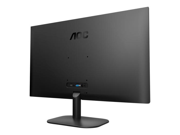 24’’ AOC 24B2XDA (IPS LED, 1920x1080, 250, 4ms, 75Hz) (VGA, DVI, HDMI 1.4) głośniki, czarny