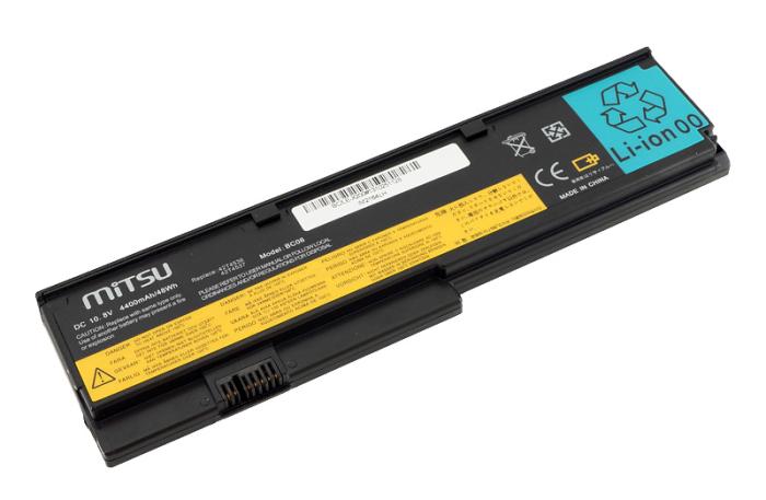 Mitsu bateria Lenovo X200 10.8V/11.1V, 4400mAh [BC/LE-X200]
