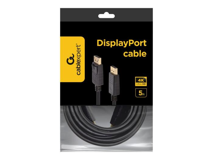 Gembird Kabel DisplayPort M / DisplayPort M Gold 4K v1.2 (5.0m) [CC-DP2-5M]