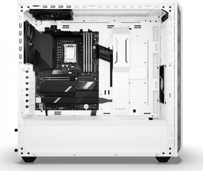 be quiet! Shadow Base 800 DX White (szkło hartowane) (2xUSB 3.2 Gen1, USB-C 3.2 Gen2) (4x2.5, 2x3.5) [BGW62]