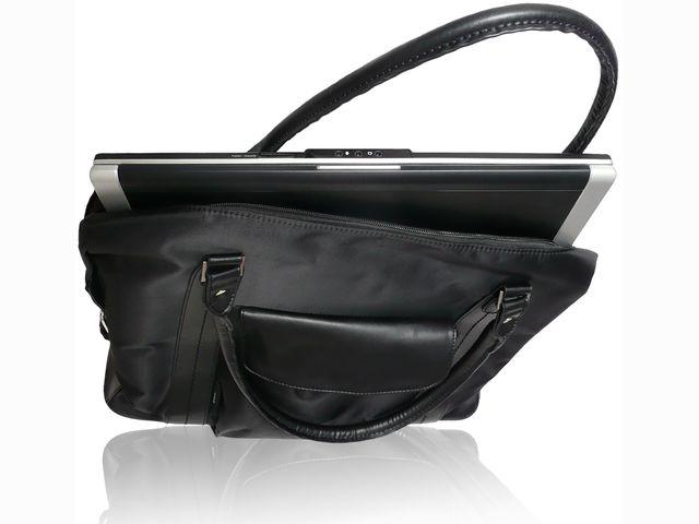 Torba do laptopa Natec Impress Magnolia 15.4 czarny [IM-MAG-B-154]