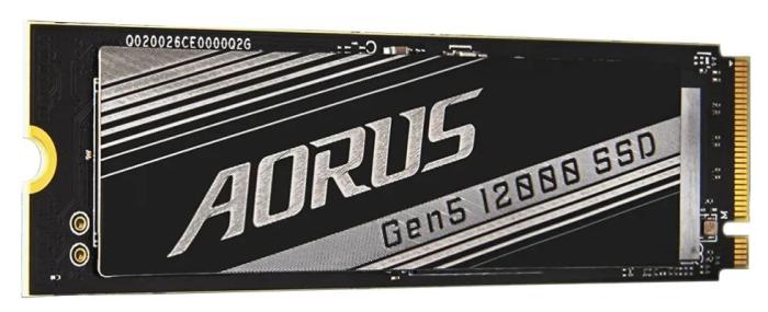 Gigabyte AORUS Gen5 1200 1TB SSD M.2 2280 PCIe5x4 NVMe TLC (11700/9500 MB/s) (2GB LPDDR4) [AG512K1TB]