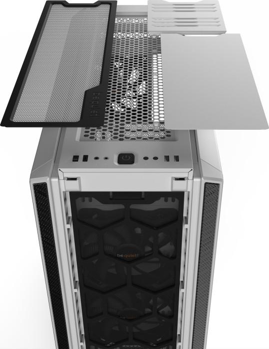 be quiet! Silent Base 802 White ATX Midi z oknem (szkło hartowane) (2xUSB 3.2 Gen1, 1xUSB-C 3.2 Gen1) (7x2.5, 3x3.5) [BGW40]