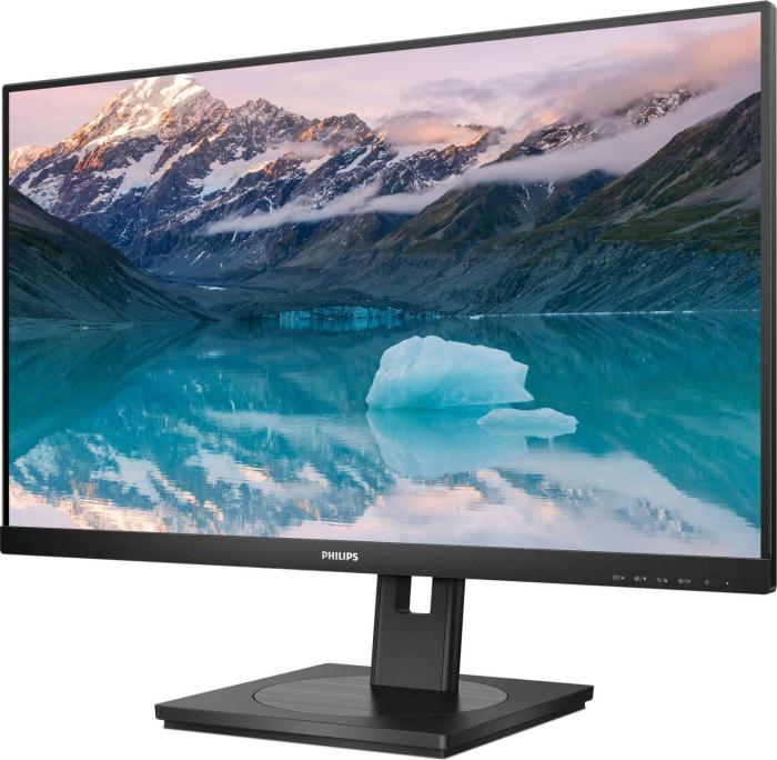 24’’ Philips 242S9JML/00 (VA WLED, 1920x1080, 300, 4ms, 75Hz) (VGA, DVI, HDMI 1.4, DP 1.2, 4xUSB 3.0) pivot, głośniki, czarny