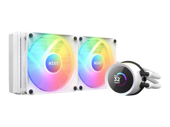 NZXT Kraken 240 RGB LCD Białe [RL-KR240-W1]