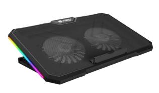Natec Gunbai G3 RGB (2 wentylatory, 2xUSB) 14.1-17.3 [NFC-2375]