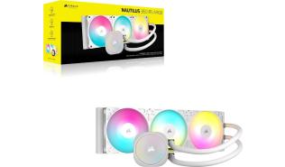 Corsair Nautilus 360 ARGB 360 White (3x120 mm) [CW-9060095-WW]