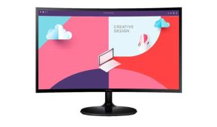 (24) Samsung LS24C360EAUXEN (VA LED, 1920x1080, 250, 4ms, 75Hz) (VGA, HDMI, MiniJack) czarny