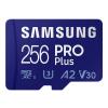 Secure Digital 256GB Samsung Micro SDXC Pro Plus Class 10 UHS-I U3 A2 + czytnik (160/120MB/s) [MB-MD256KB/WW]