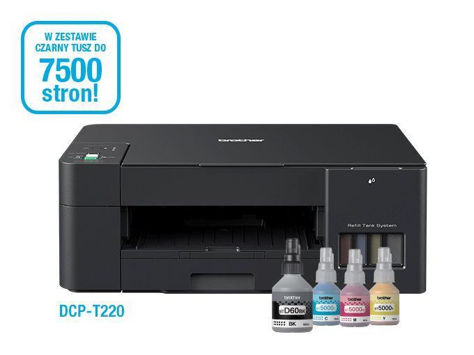 Brother DCP-T220 (drukarka, kopiarka, skaner) (USB 2.0)