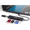 Unitek H1108B USB-C Hub (3 x USB 3.1 Gen 1, SD/microSD)