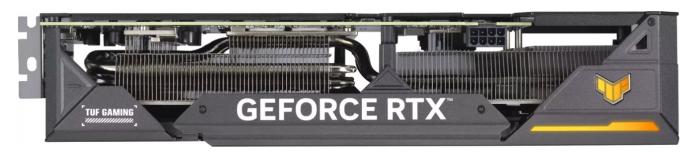 GeForce PCI-E RTX4060Ti Asus 8GB GDDR6 TUF Gaming [TUF-RTX4060TI-8G-GAMING] (1xHDMI 2.1a, 3xDP 1.4a) (128-bit, PCI-E 4.0)