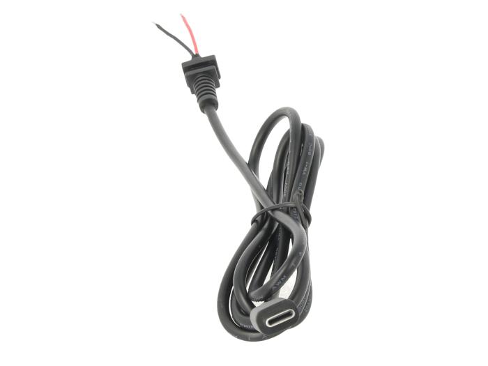 Wtyk z kablem do notebooków z wtyczką USB-C (1.2m) (2Pin) DC-TAB/USBC1.2]