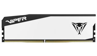 DDR5 16GB 6000 MHz Patriot Viper Elite 5 White AMD EXPO, XMP 3.0 CL30 30-40-40-76 1.35V [VEB516G6030W]