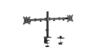 Uchwyt biurkowy na 2 monitory Maclean 17-32 2x9kg [MC-754N]