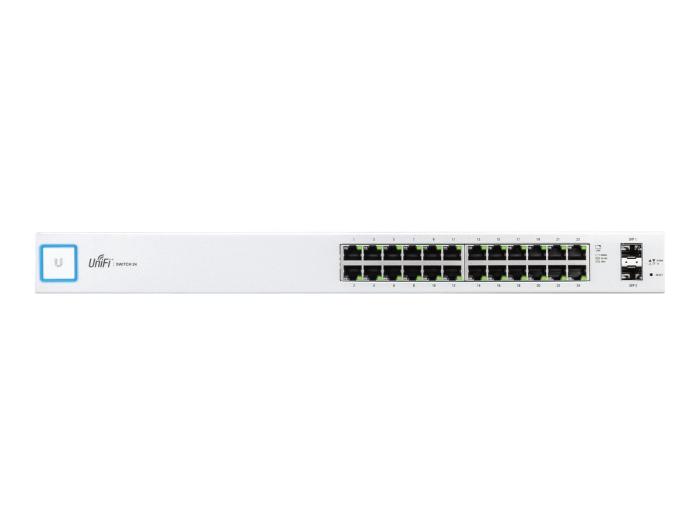 UBIQUITI UniFiSwitch US-24 25W 24x10/100/1000 2xSFP (switch zarządzalny) [us-24]