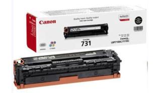 CRG-731 Black (6272B002) oryginalny toner Canon, 1400 str. (Canon i-SENSYS LBP7100Cn, LPB7110Cw, MF623Cn, MF628Cw, MF8230Cn, MF8280Cw)