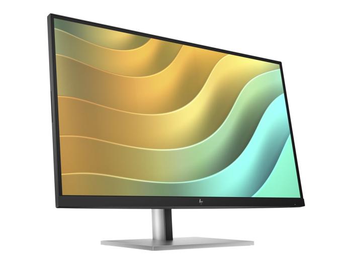 27’’ HP E27u G5 USB-C (IPS LED, 2560x1440, 350, 5ms, sRGB 99%, 75Hz) (DP 1.2, HDMI 1.2, 2xUSB-C Gen 1, RJ-45) pivot, czarno-srebrny [6N4D3AAABB]