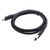 Gembird kabel USB-C Type-C (M) / USB 3.0 (M) (0.5 m) czarny [CCP-USB3-AMCM-0.5M]