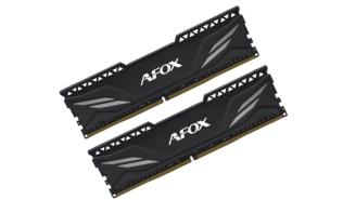 DDR4 32GB (2x16GB) 3200 MHz AFOX Gaming Black CL16 XMP 2.0 16-18-18-39 1.35V [AFLD432PH1CADB]