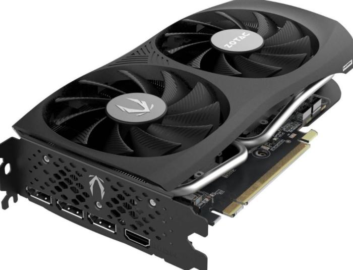 GeForce PCI-E RTX4060Ti Zotac 8GB GDDR6 Twin Edge [ZT-D40610E-10M] (1xHDMI 2.1a, 3xDP 1.4a) (128-bit, PCI-E 4.0)