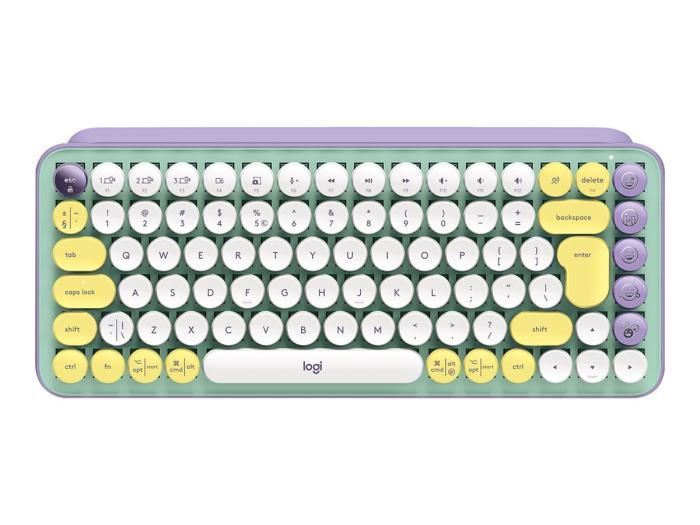 Logitech Wireless Pop Keys Vibes (mechaniczna) (zielono-fioletowy) [920-010736]