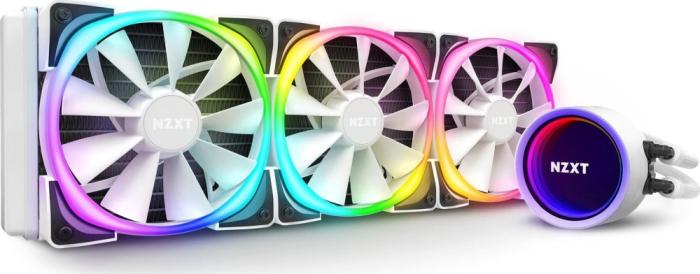 NZXT Kraken X73 White 360mm RGB podświetlane wentylatory i pompa (wodne) [RL-KRX73-RW]