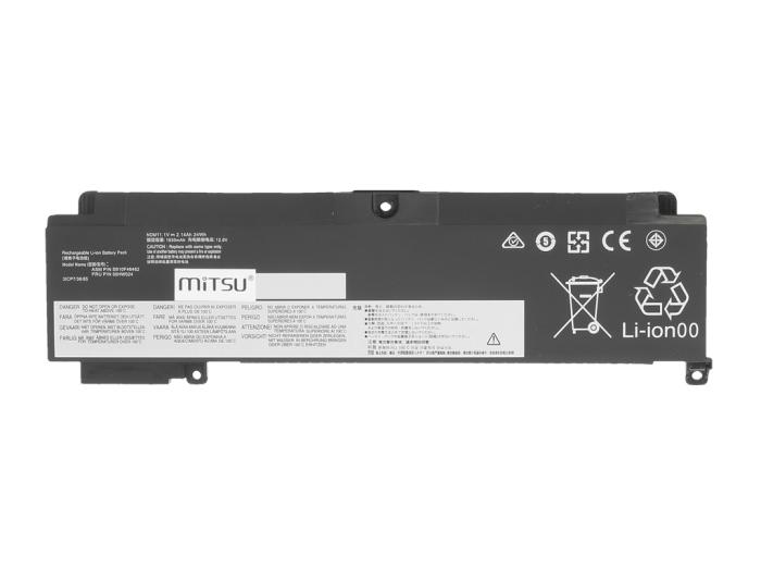 Mitsu bateria Lenovo ThinkPad T460s, T470s 10.8V/11.1V, 2140mAh (przednia) [BC/LE-T460S-2]