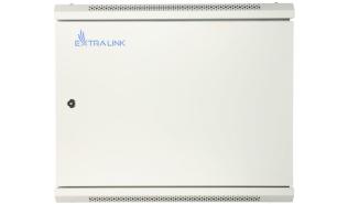 Extralink szafa rack wisząca 12U 600x450 drzwi metalowe (szary) [EX.12974-12U]