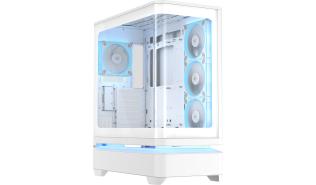 Asus PRIME AP304 TG White (biały) ( 4x120mm) (USB 3.2 Gen1, USB-C 3.2 Gen2, 1xJack) [90DC0113-B19000]